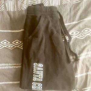 black Santa cruz joggers (large)